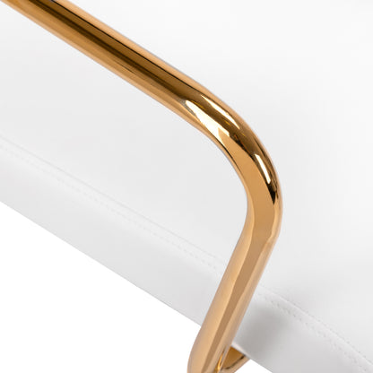 Chaise cosmétique Prestige Chair Or & Blanc