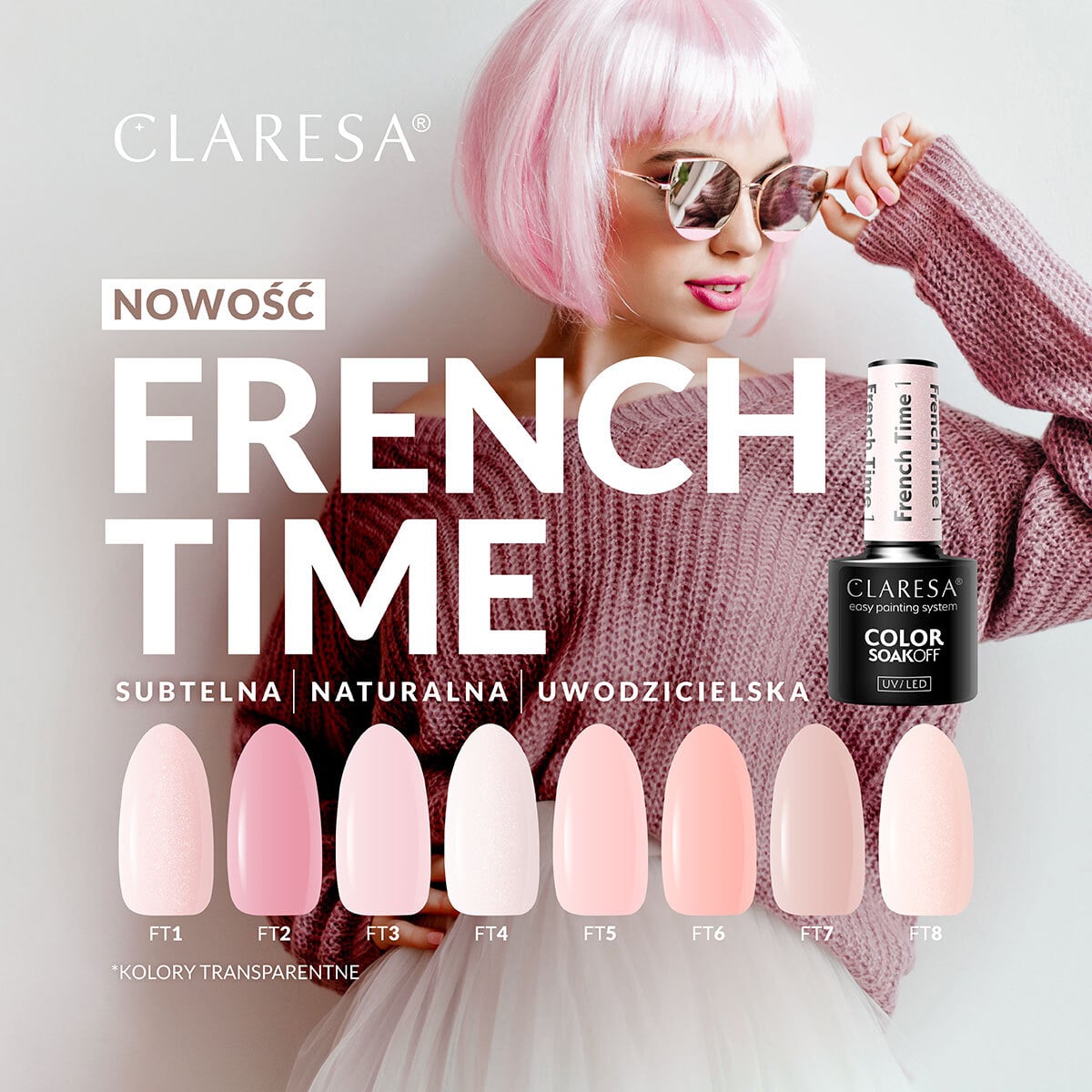Vernis semi-permanent French Time 7 – 5 g