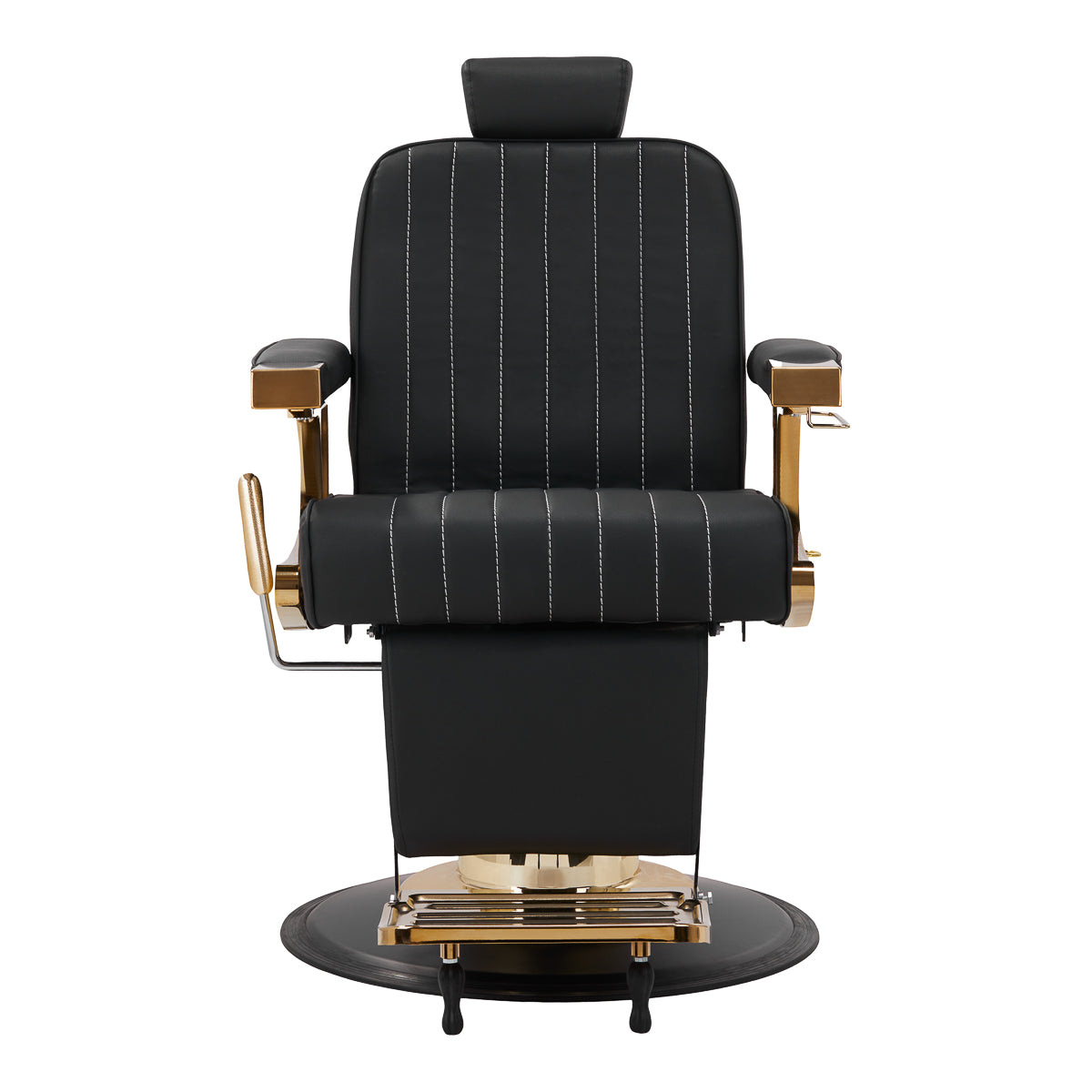 Fauteuil barbier Prestige Or & Noir