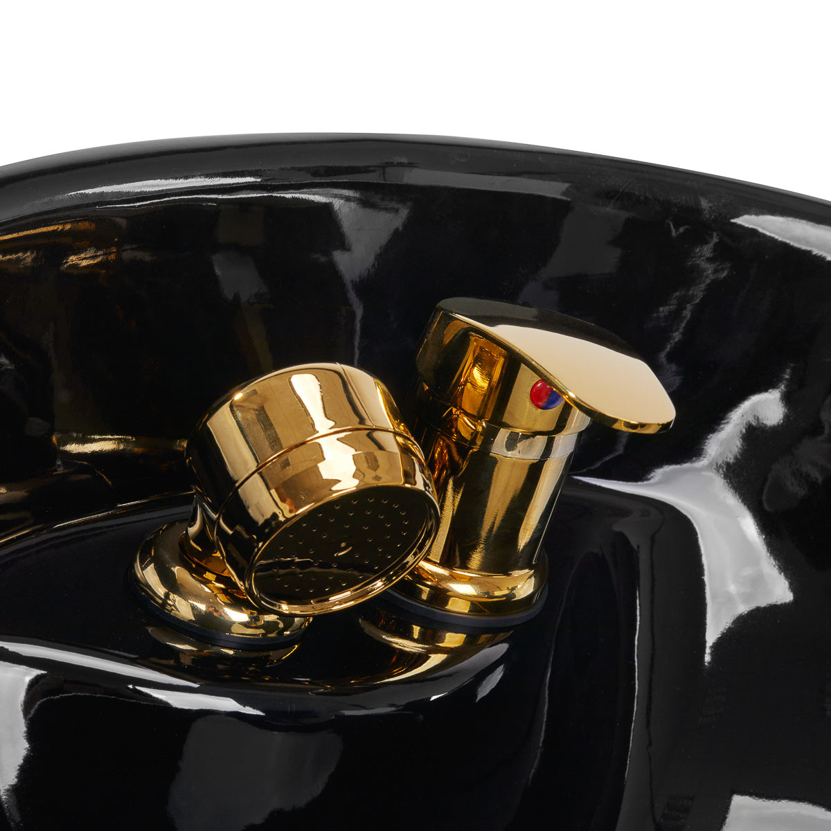 Bac barbier Icon Or & Noir