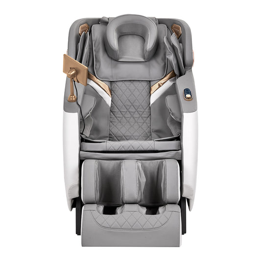 Fauteuil massant Relax Classic Blanc & Gris