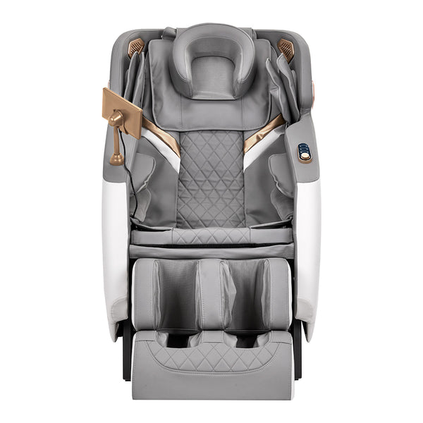 Fauteuil massant Relax Classic Blanc & Gris