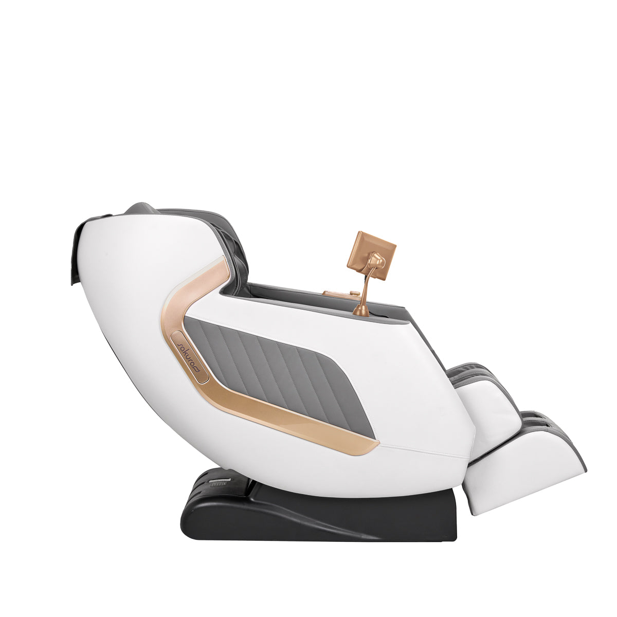 Fauteuil massant Relax Classic Blanc & Gris