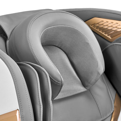 Fauteuil massant Relax Classic Blanc & Gris