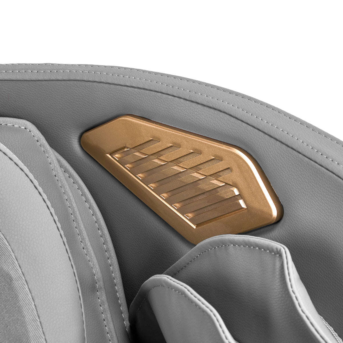 Fauteuil massant Relax Classic Blanc & Gris