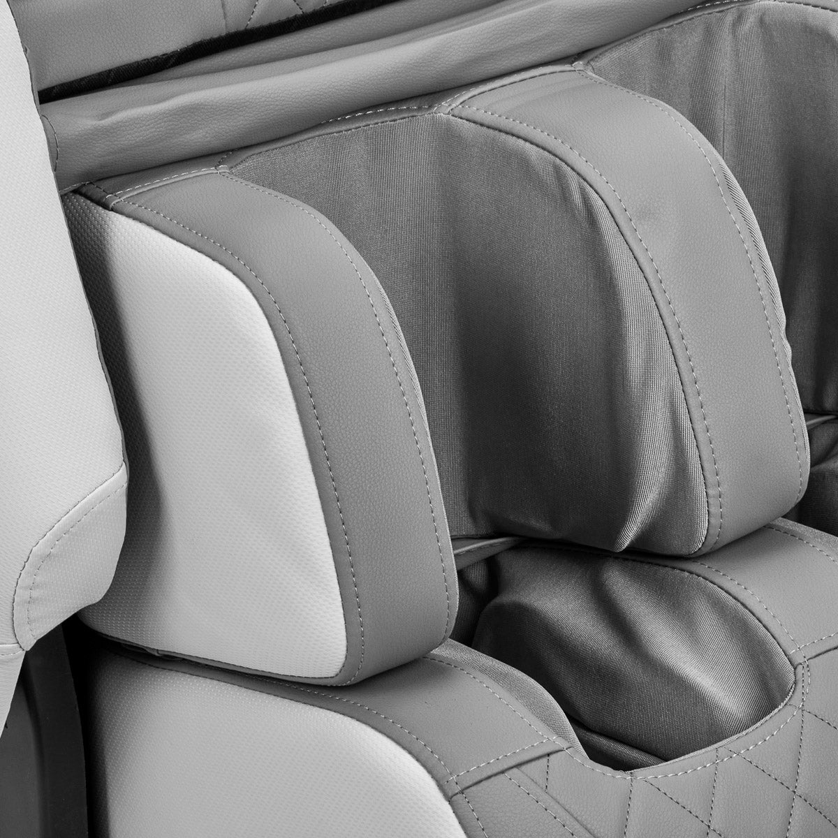 Fauteuil massant Relax Classic Blanc & Gris