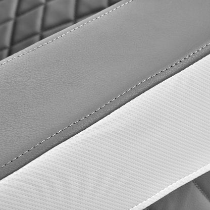 Fauteuil massant Relax Classic Blanc & Gris