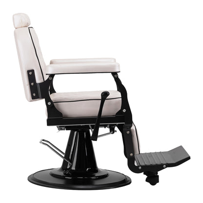 Fauteuil barbier Torino Plus Blanc