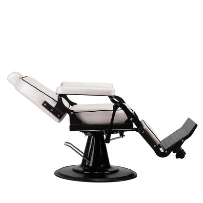 Fauteuil barbier Torino Plus Blanc