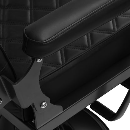 Fauteuil barbier Torino Noir