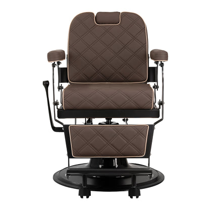 Fauteuil barbier Torino Brun