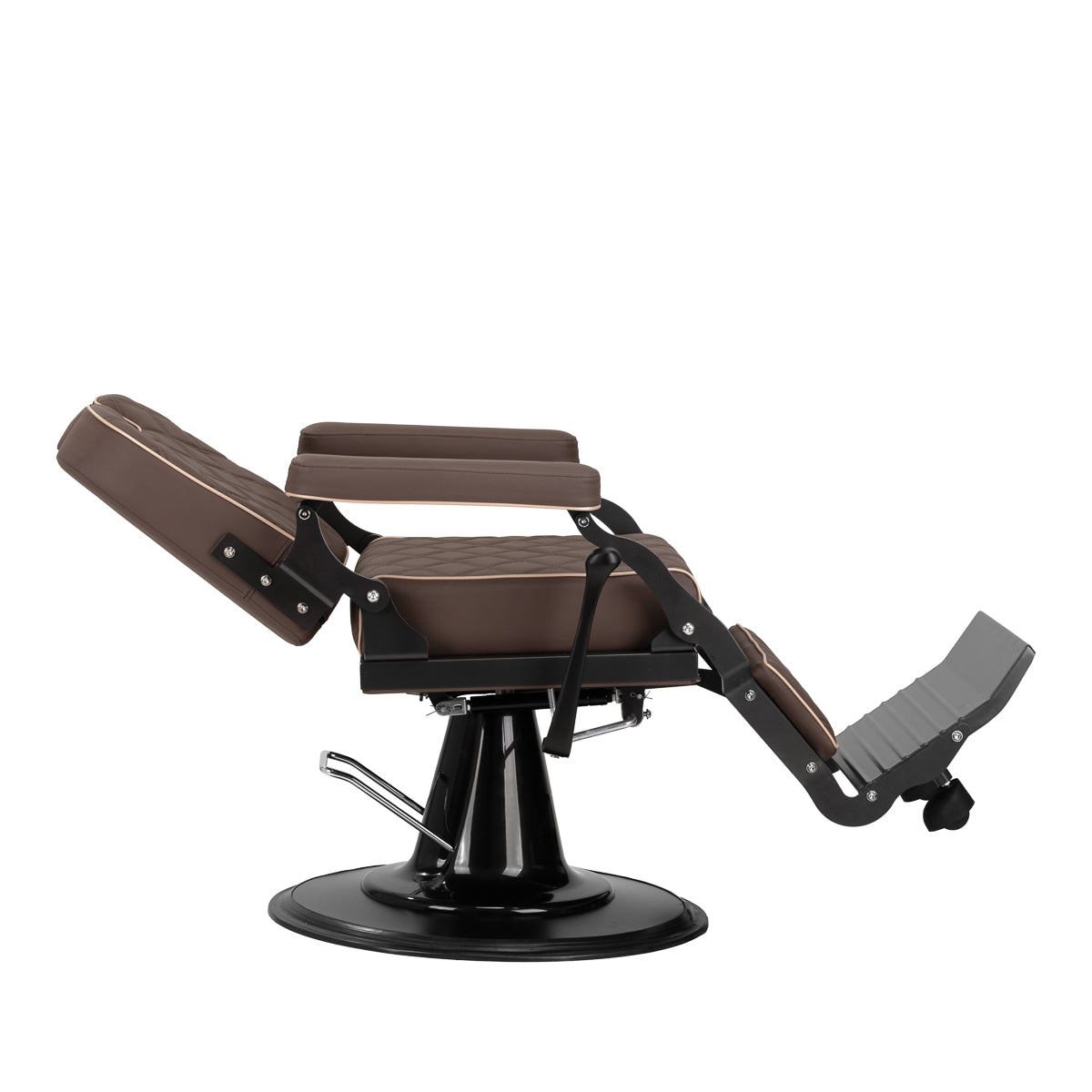 Fauteuil barbier Torino Brun