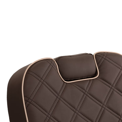 Fauteuil barbier Torino Brun