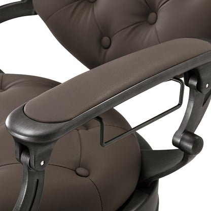 Fauteuil barbier Nicoletti Brun