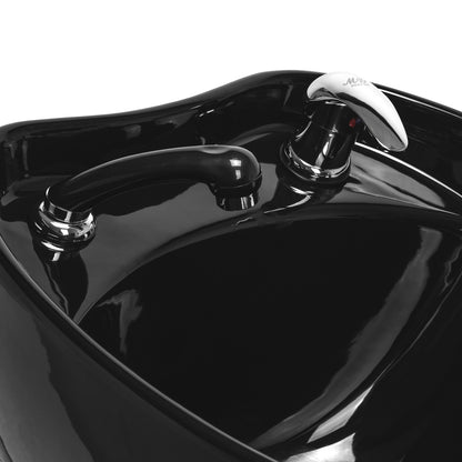 Bac à shampoing Emora Noir (électrique)