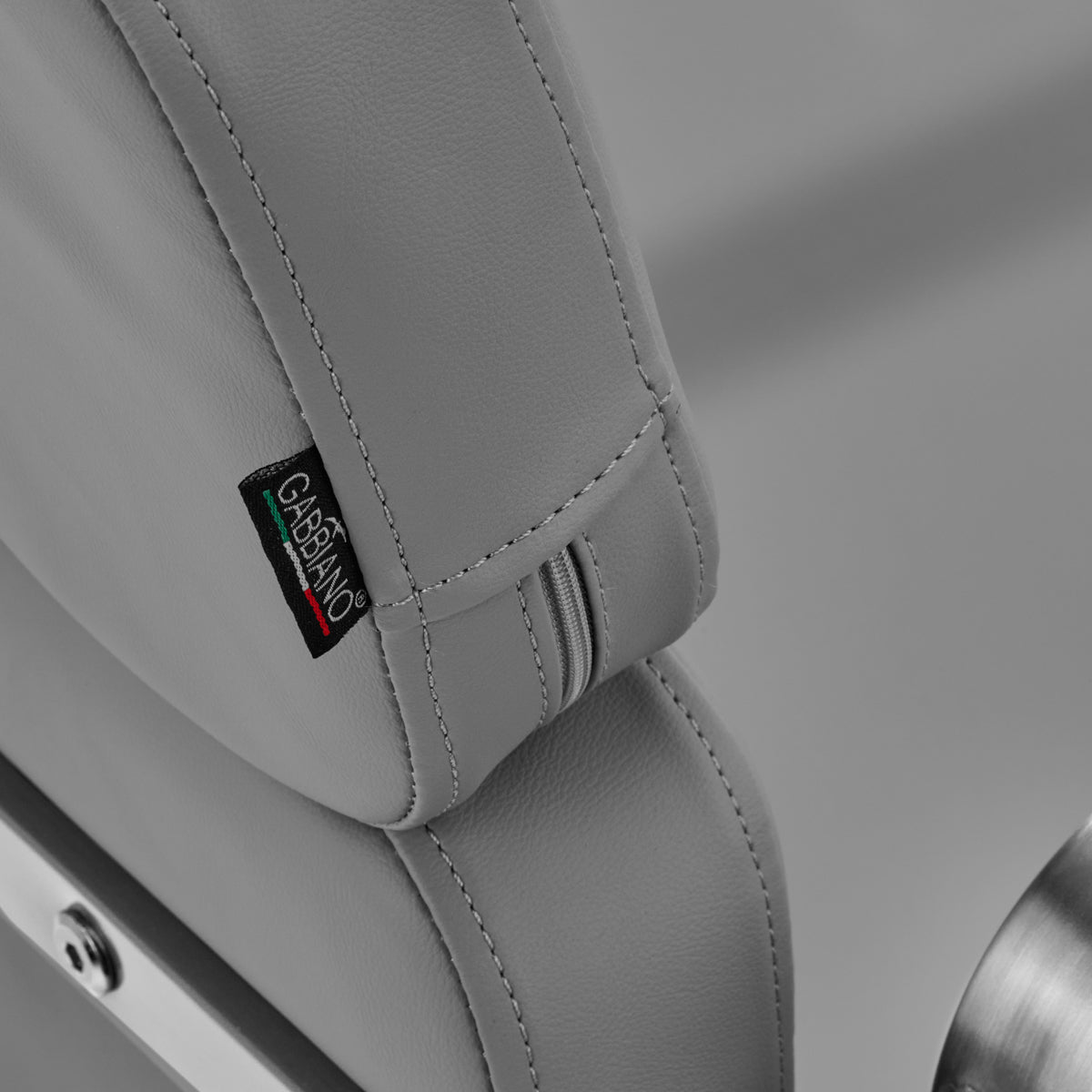 Fauteuil coiffeur Modulaire Argent & Gris