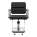 Fauteuil coiffeur Portiva Argent & Noir