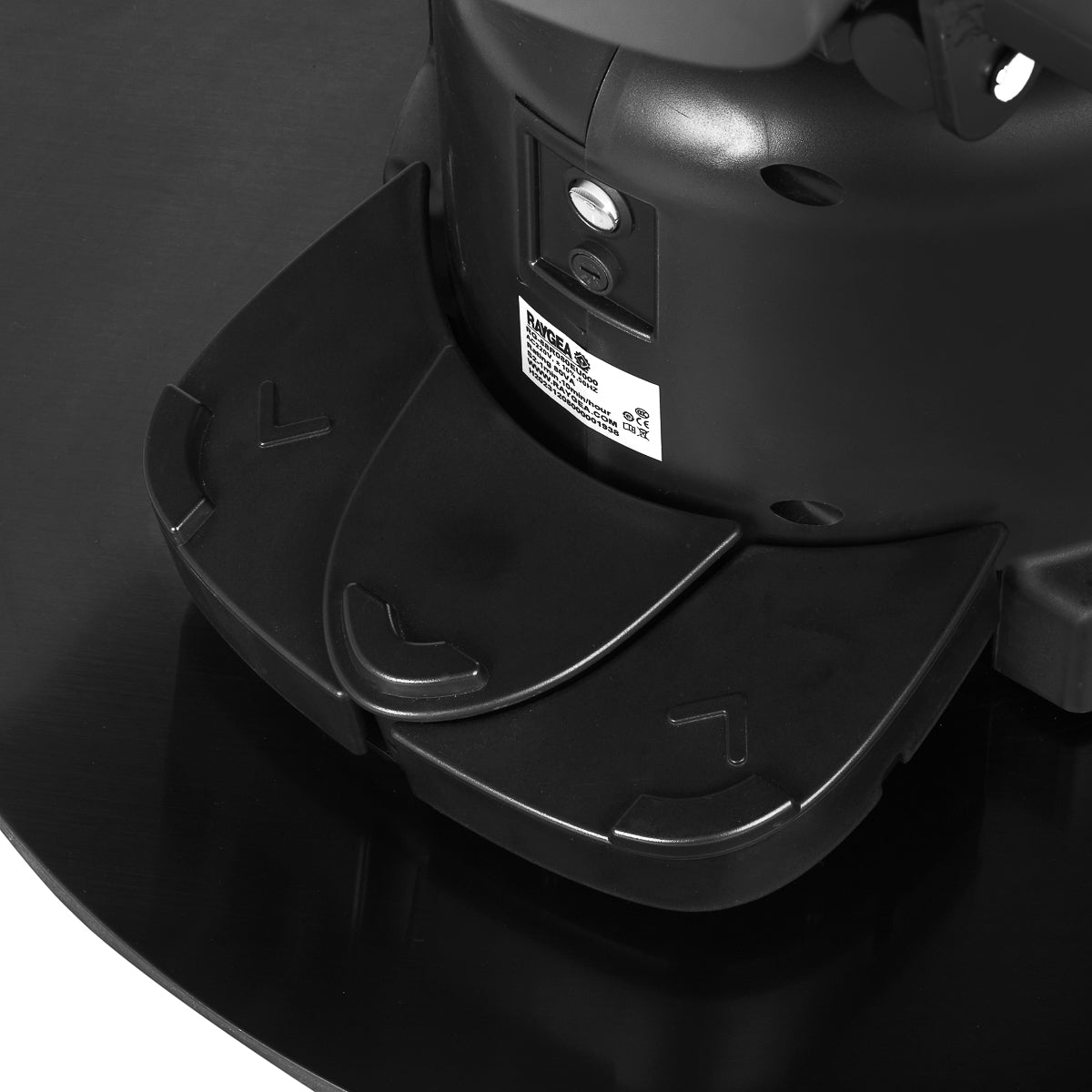 Fauteuil barbier électrique Titan Noir