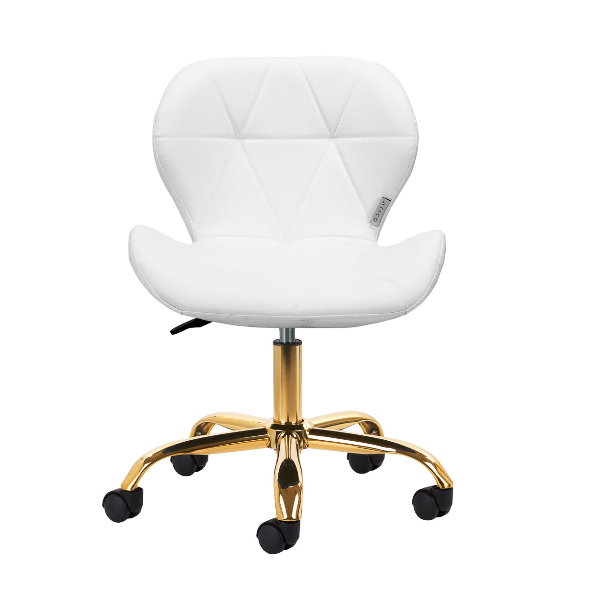 Tabouret cosmétique QS Gold Blanc