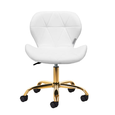 Tabouret cosmétique QS Gold Blanc