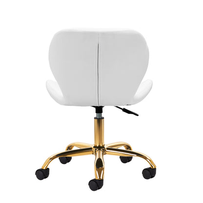 Tabouret cosmétique QS Gold Blanc