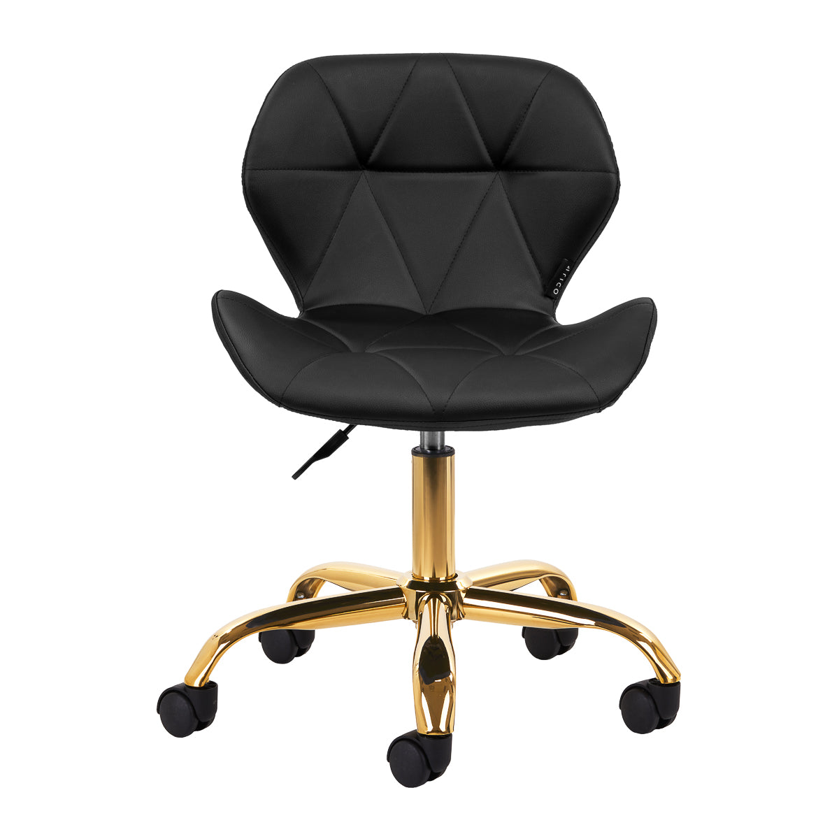 Tabouret cosmétique QS Gold Noir