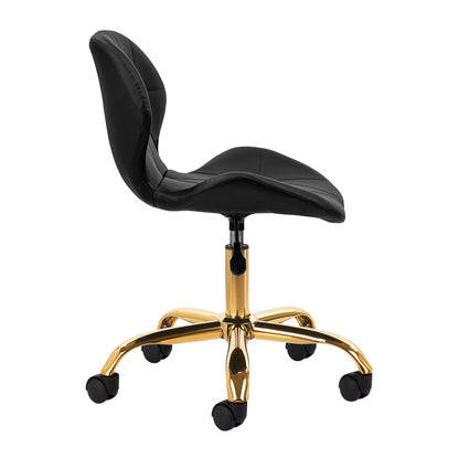Tabouret cosmétique QS Gold Noir