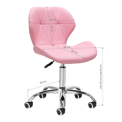 Tabouret cosmétique Basic QS Rose