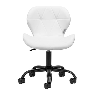 Tabouret cosmétique QS Duo Noir & Blanc