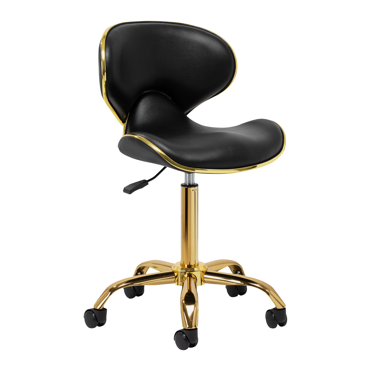Tabouret cosmétique Pro Line Gold Noir
