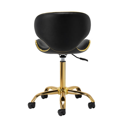 Tabouret cosmétique Pro Line Gold Noir