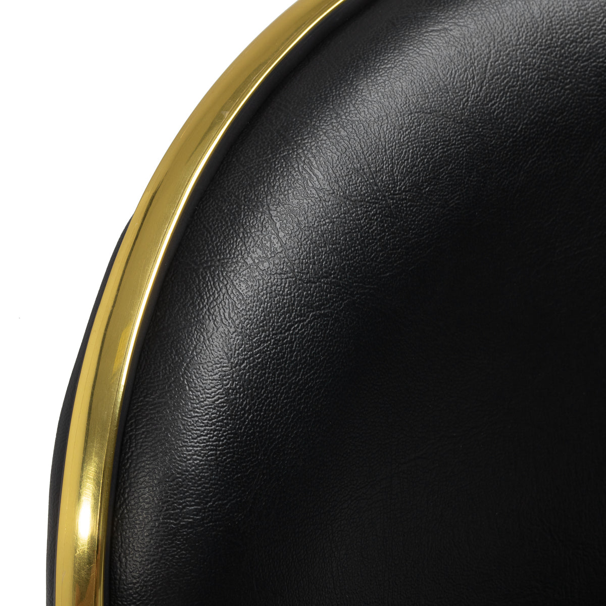 Tabouret cosmétique Pro Line Gold Noir