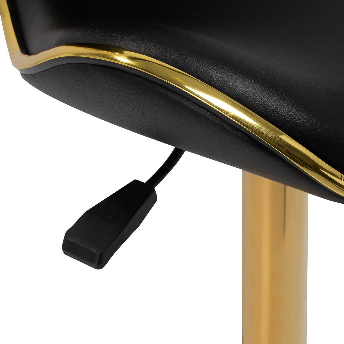 Tabouret cosmétique Pro Line Gold Noir