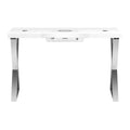 Table de manucure Studio Line 04 Argent avec Aspirateur