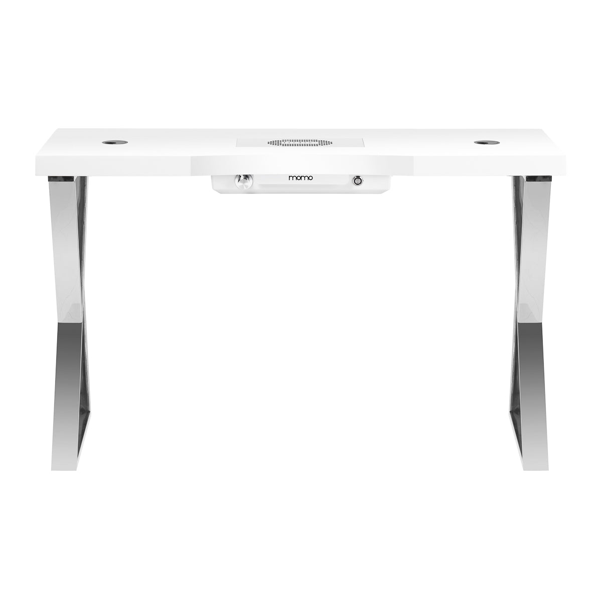 Table de manucure Studio Line 04 Argent avec Aspirateur