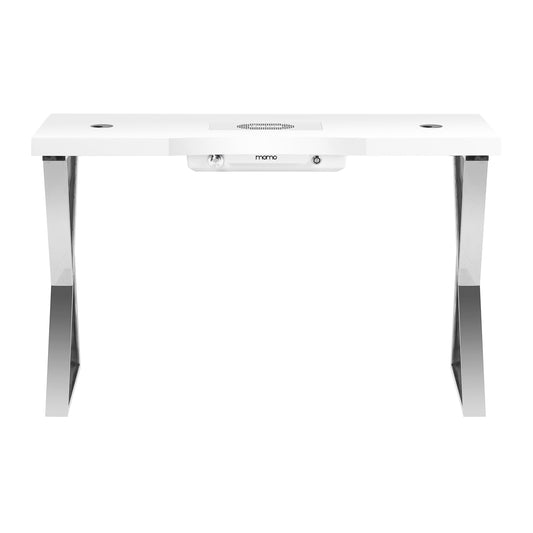 Table de manucure Studio Line 04 Argent avec Aspirateur