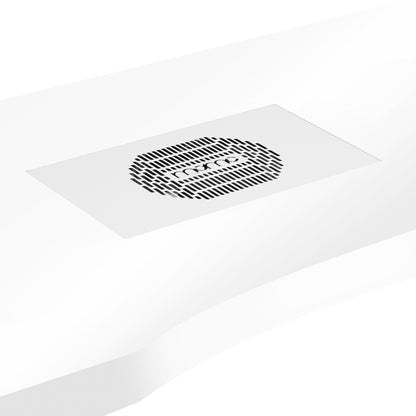 Table de manucure Studio Line 04 Argent avec Aspirateur