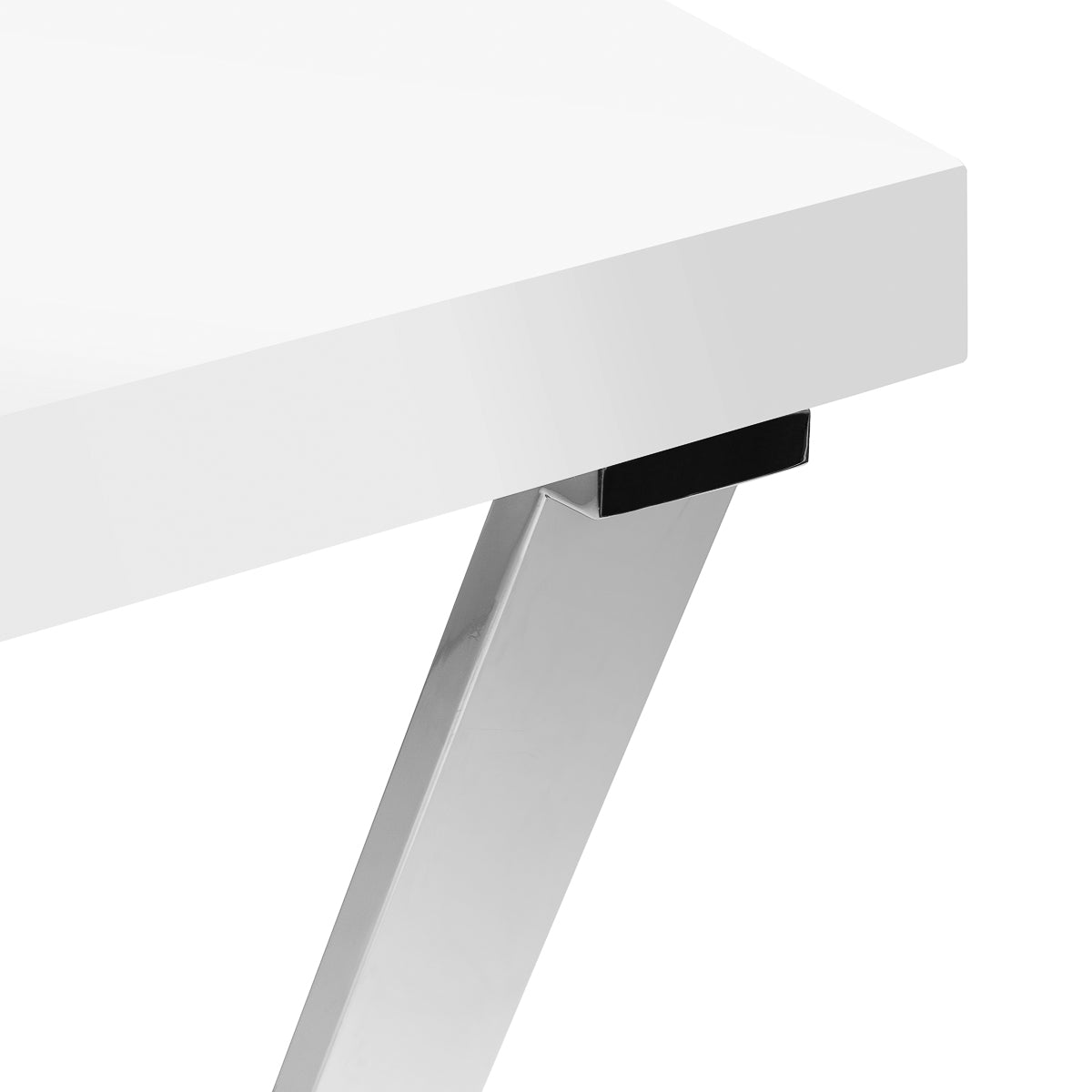 Table de manucure Studio Line 04 Argent avec Aspirateur