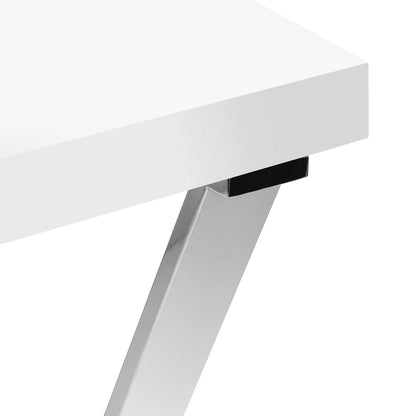 Table de manucure Studio Line 04 Argent avec Aspirateur