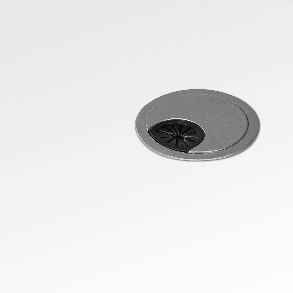 Table de manucure Studio Line 04 Argent avec Aspirateur