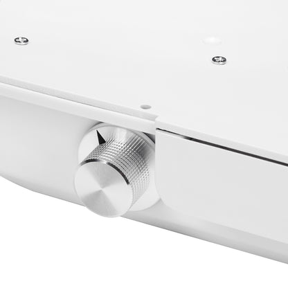 Table de manucure Studio Line 04 Argent avec Aspirateur