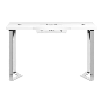 Table de manucure Studio Line 05 Argent avec Aspirateur