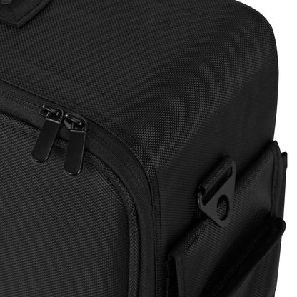 Valise de coiffure à roulettes noire