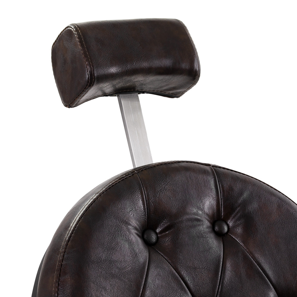 Fauteuil barbier Senator Brun (structure noire)