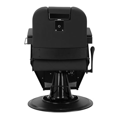 Fauteuil barbier Ardent Noir (structure noire)