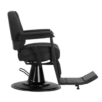 Fauteuil barbier Ardent Noir (structure noire)