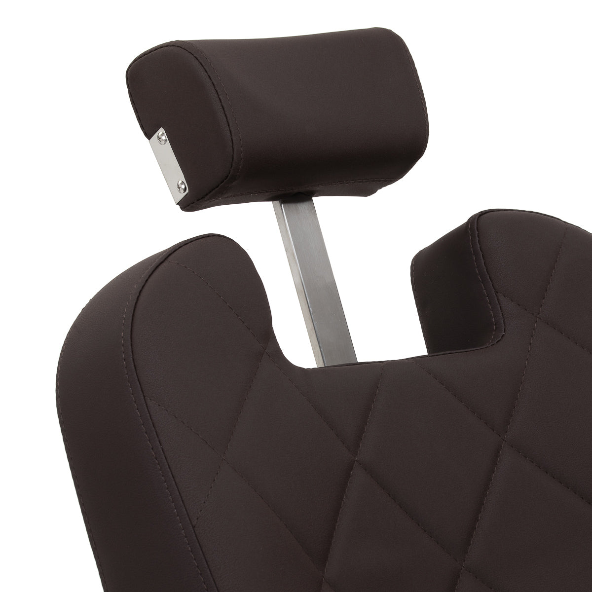 Fauteuil barbier Ardent Brun (structure noire)