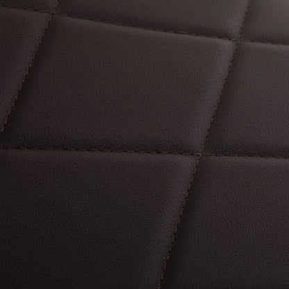 Fauteuil barbier Ardent Brun (structure noire)