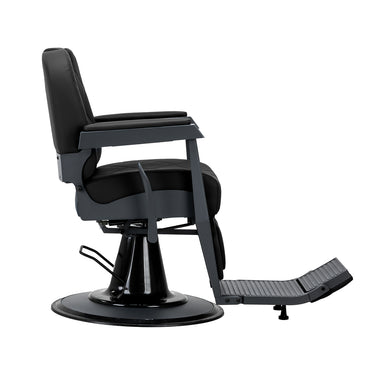 Fauteuil barbier Ardent Noir (structure graphite)