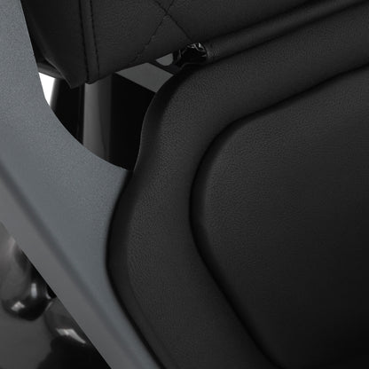 Fauteuil barbier Ardent Noir (structure graphite)